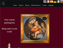 Tablet Screenshot of elite-paintings.com